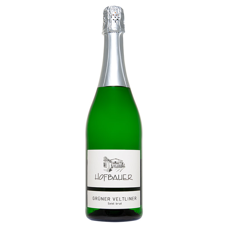 Grüner Veltliner, Sekt brut | Wein online kaufen | Weingut mit Brauerei Hofbauer